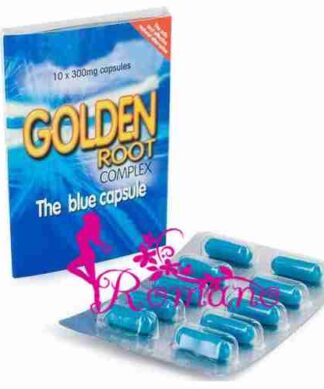 Golden Root Complex blue capsule