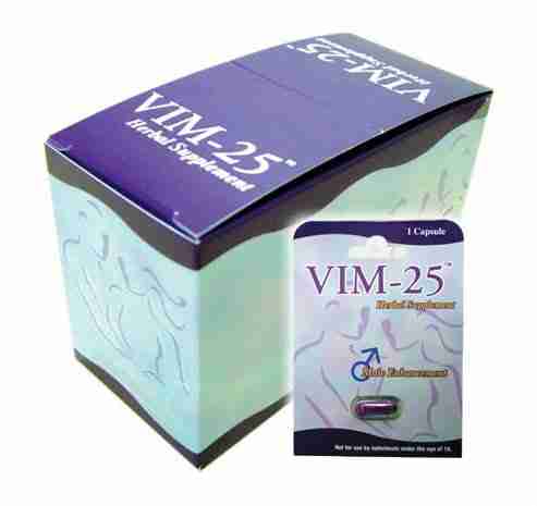 Vim-25 Male Sexual Herbal Supplement-0