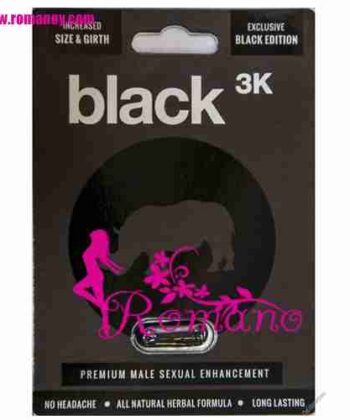 Black 3K Pill male enhancer